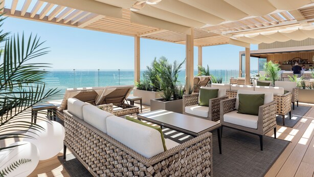 Rooftop terrace - Hotel Best Tritón (Benalmádena)