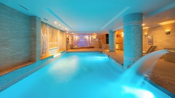 Sauna, Turkish bath/hammam, body wraps, facials, manicures and pedicures