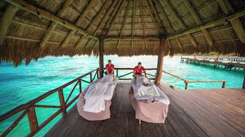 Couples treatment rooms, body treatments, facials
