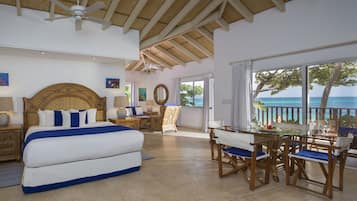 Ropa de cama de alta calidad, camas con pillow-top y minibar