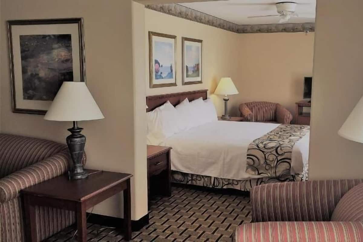 Premium bedding, in-room safe, desk, iron/ironing board