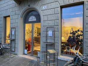 Fassade der Unterkunft