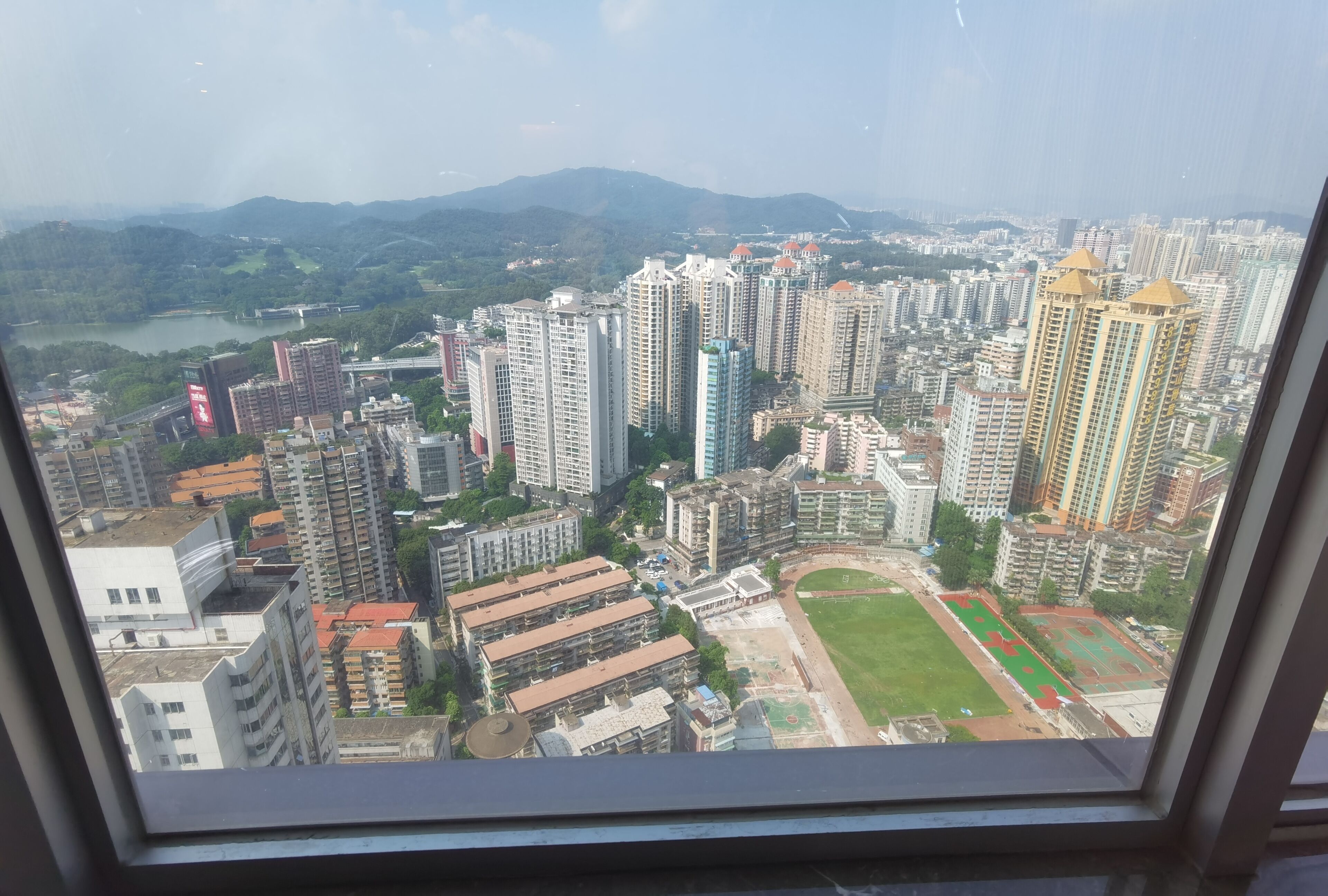 city view from property