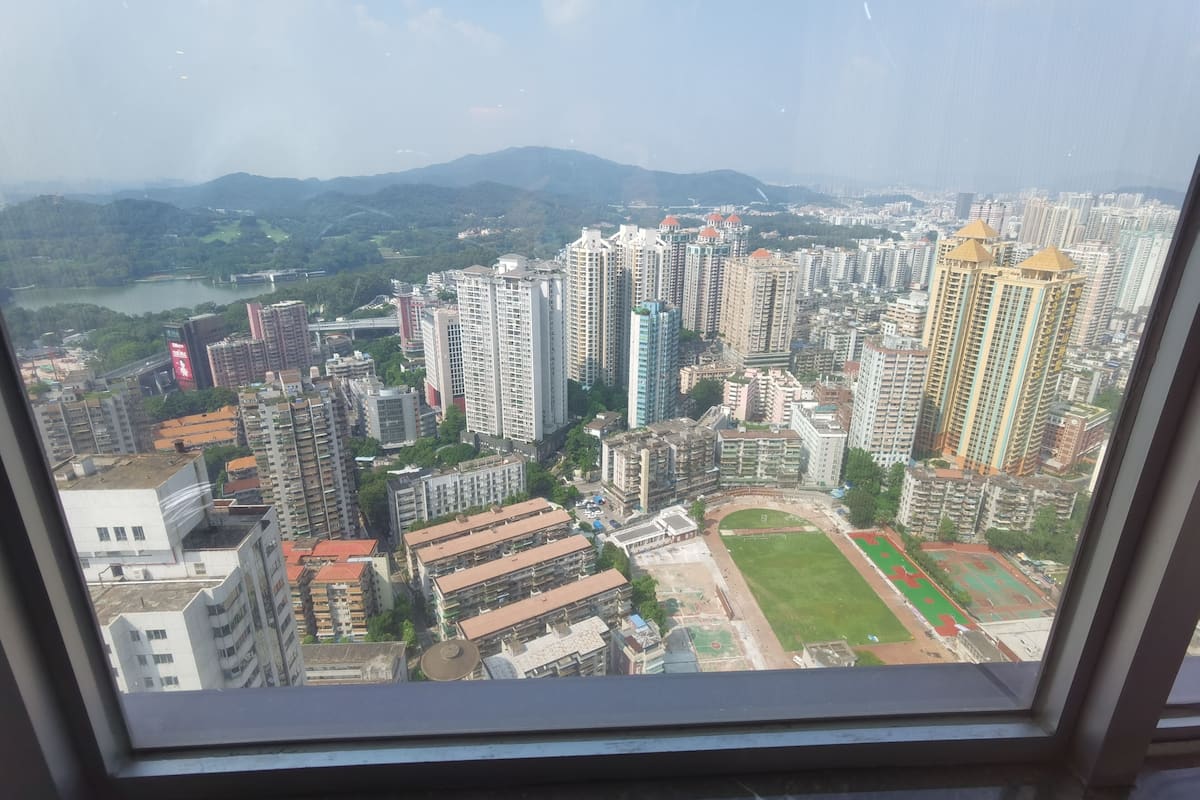 city view from property