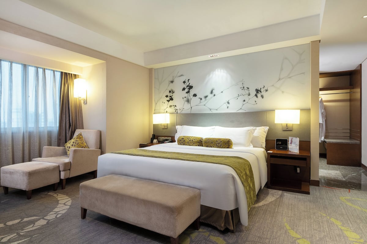 1 phòng ngủ, bộ đồ giường kháng dị ứng, chăn bông, minibar