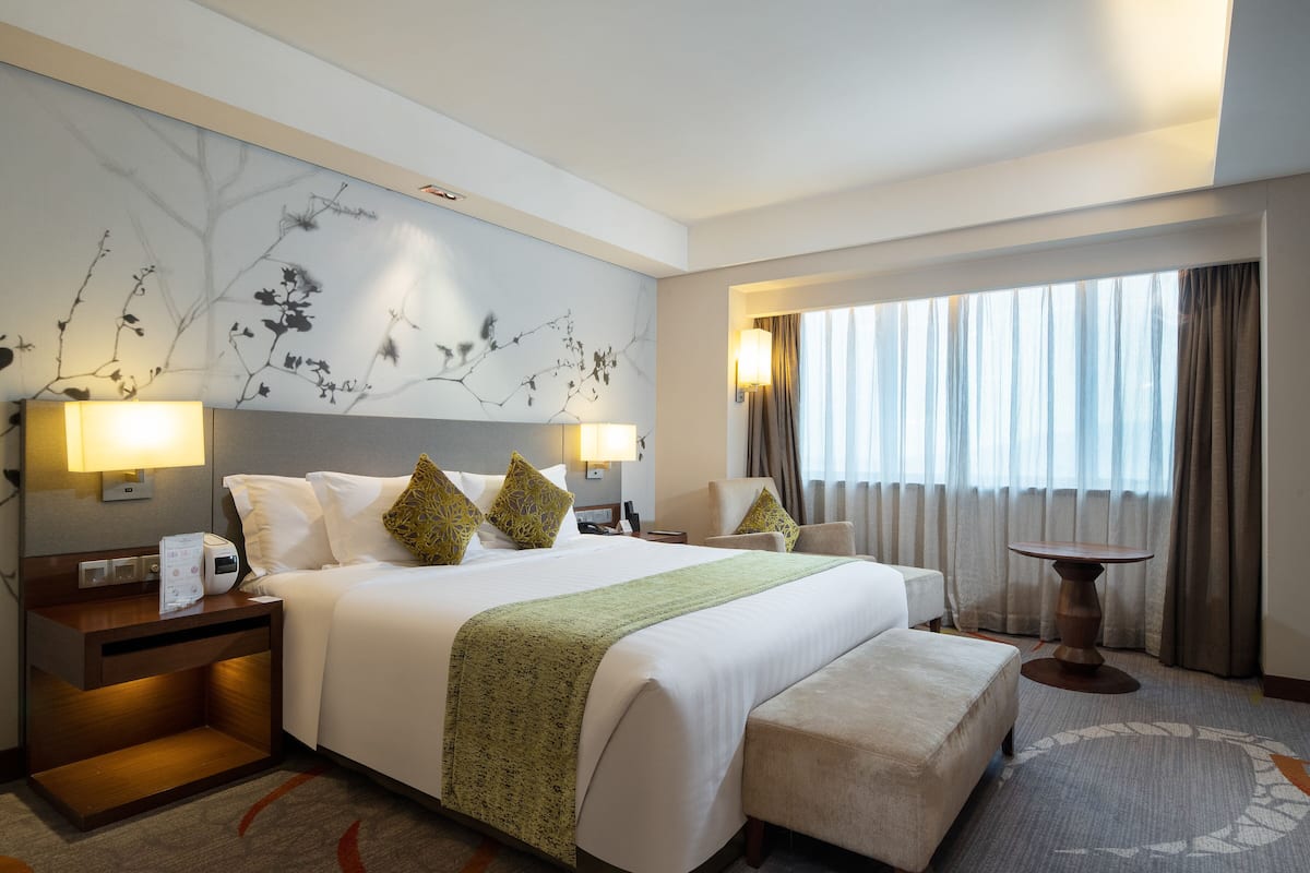 1 phòng ngủ, bộ đồ giường kháng dị ứng, chăn bông, minibar