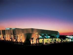 Front of property – evening/night