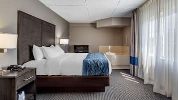 In-room safe, blackout drapes, iron/ironing board