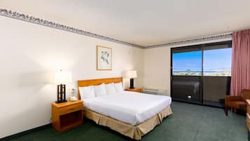 In-room safe, desk, blackout curtains, iron/ironing board