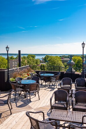 Terrasse sur le toit