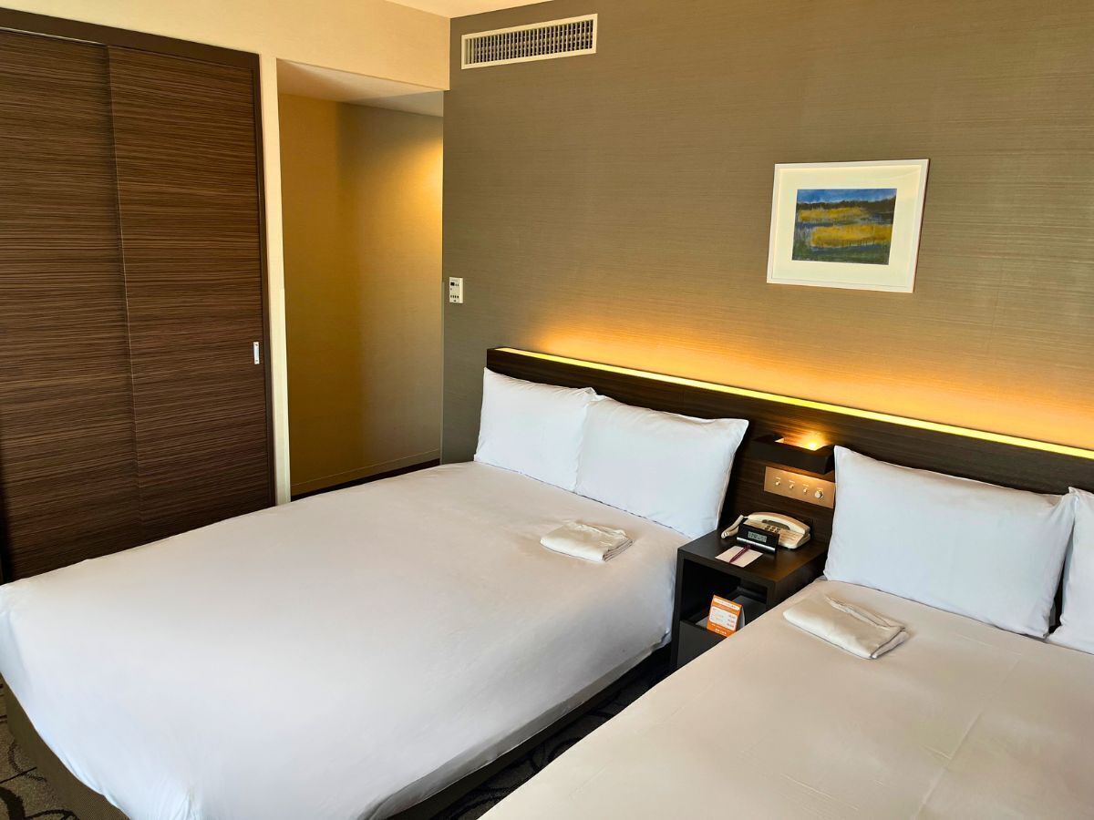 标准房, 2 张单人床, 海洋景观 | 客房内保险箱、办公桌、笔记本电脑工作区、免费 WiFi