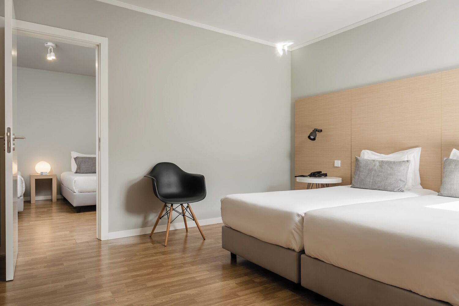 Family Room | In-room safe, desk, blackout drapes, iron/ironing board