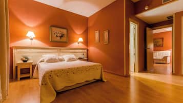 1 habitación, escritorio, cunas gratuitas y acceso a internet