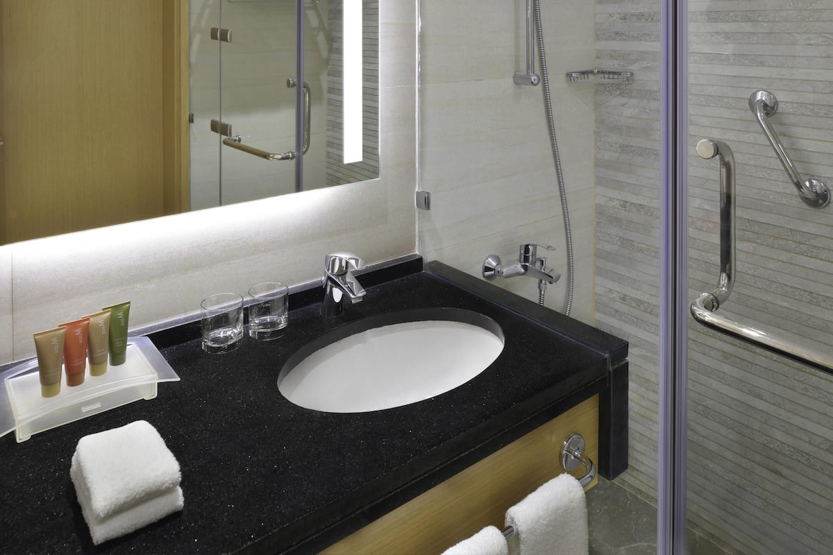 1 bedroom, hypo-allergenic bedding, minibar, in-room safe