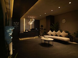 Salle de soins pour les couples, sauna, bain de vapeur, bain turc/hammam