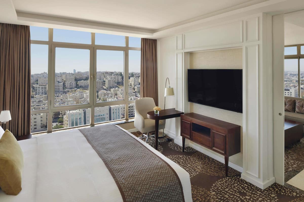 Suite – president, 1 kingsize-seng | 1 soverom, allergitestet sengetøy, minibar og safe på rommet