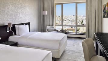 Chambre Classique avec lits jumeaux, 2 lits une place | 1 chambre, literie hypoallergénique, minibar