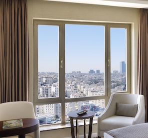 Executive Suite, 1 Double Bed, City View | View from room