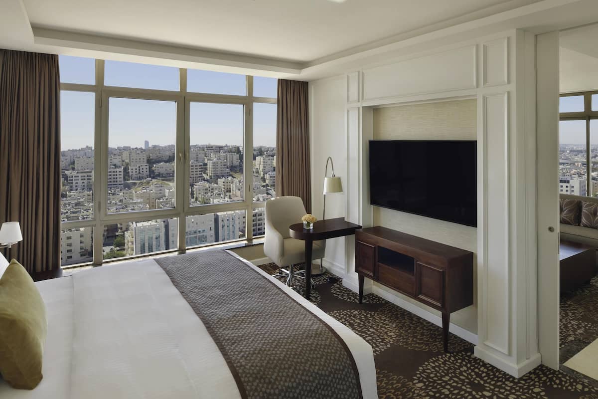 Presidentiële suite, 1 kingsize bed | 1 slaapkamer, hypoallergeen beddengoed, een minibar