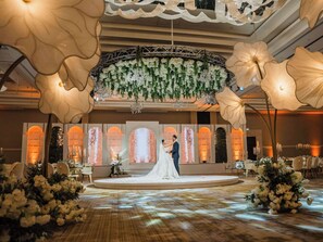 Indoor wedding