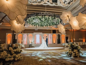 Indoor wedding