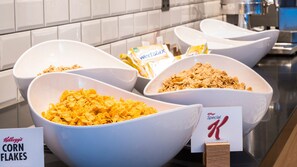 Free daily on-the-go breakfast