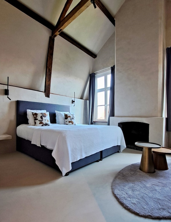 Suite junior, vistas al jardín | Minibar, caja fuerte, escritorio y sistema de insonorización