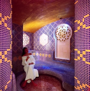 Sauna, hot tub, steam room, Turkish bath, body treatments, hydrotherapy
