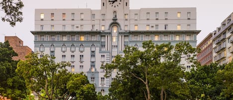 Fachada de la propiedad