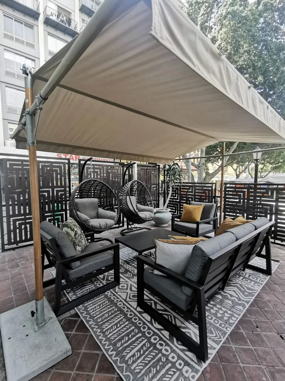 Terraza o patio