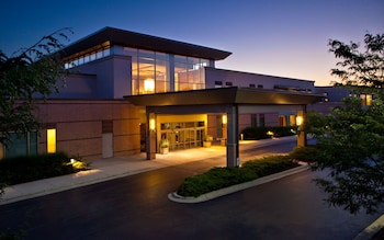 Front of property - evening/night at Eaglewood Resort and Spa