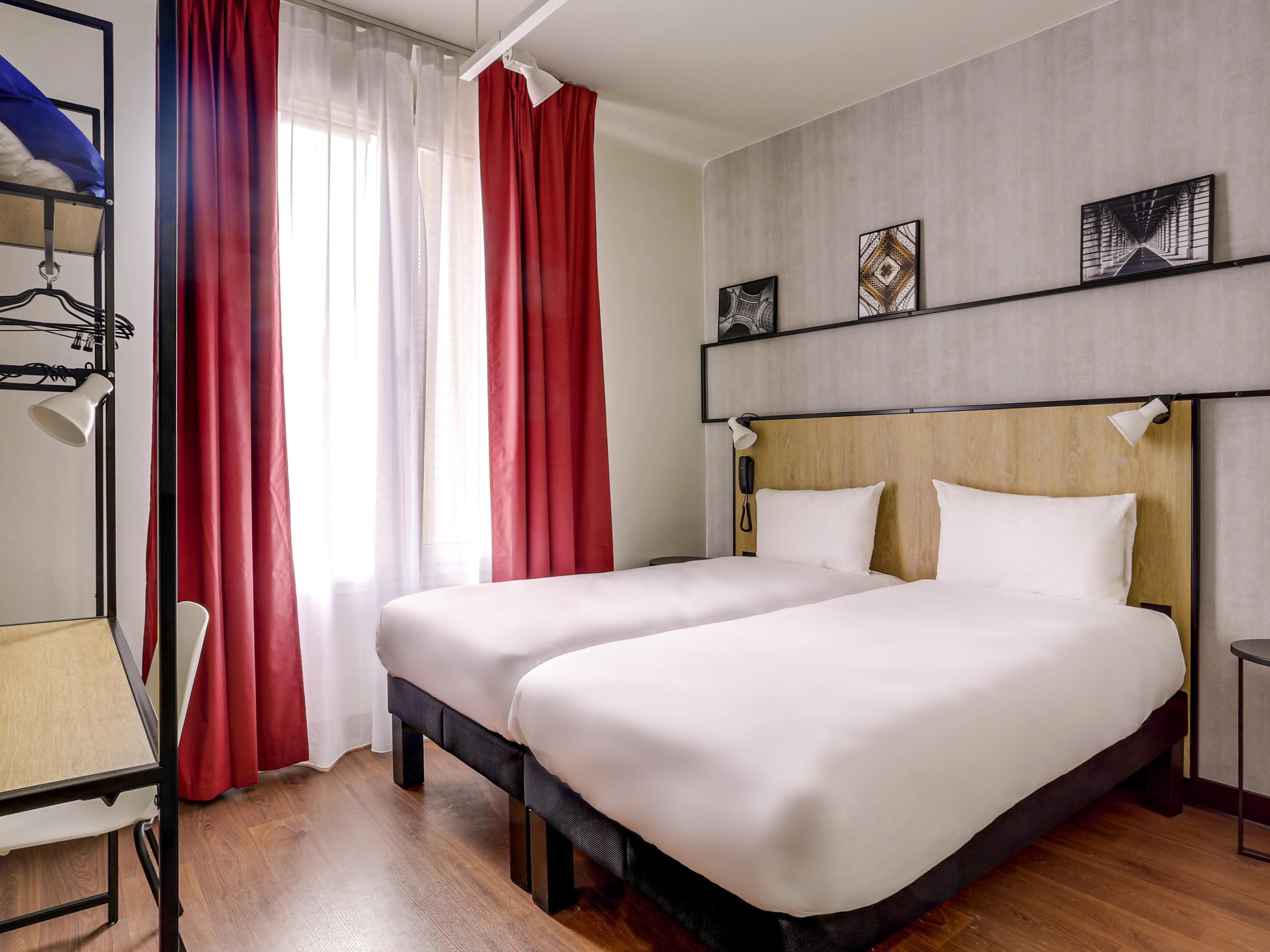 Standard Twin Room, 2 Twin Beds | Desk, soundproofing, iron/ironing board, free WiFi