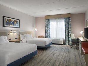 Room, 2 Double Beds, Accessible | Hypo-allergenic bedding, in-room safe, desk, blackout curtains - Hilton Garden Inn Albuquerque Airport (Albuquerque)