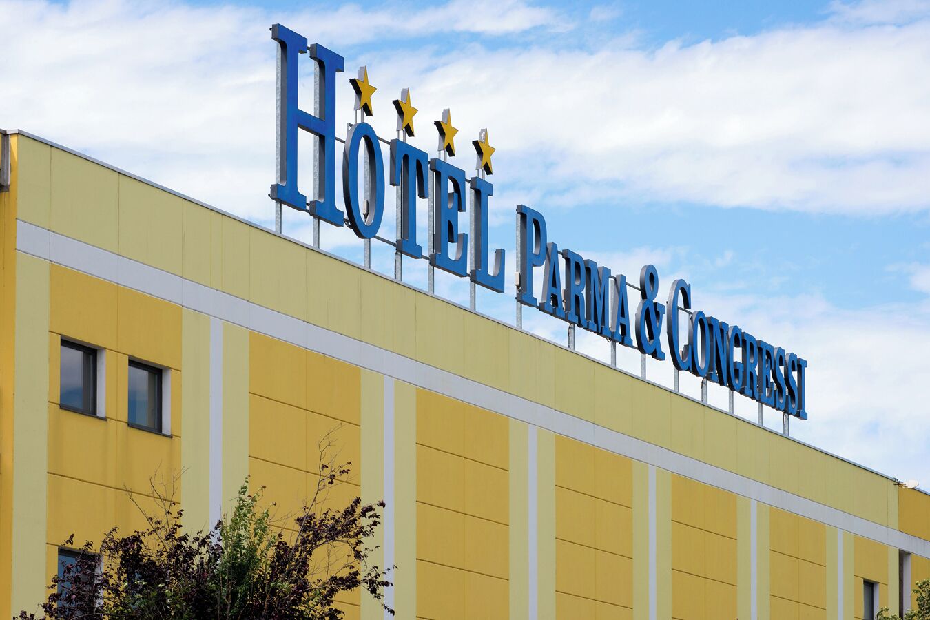 Facciata della struttura