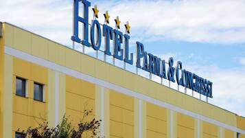 Fassade der Unterkunft