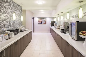 Free buffet breakfast