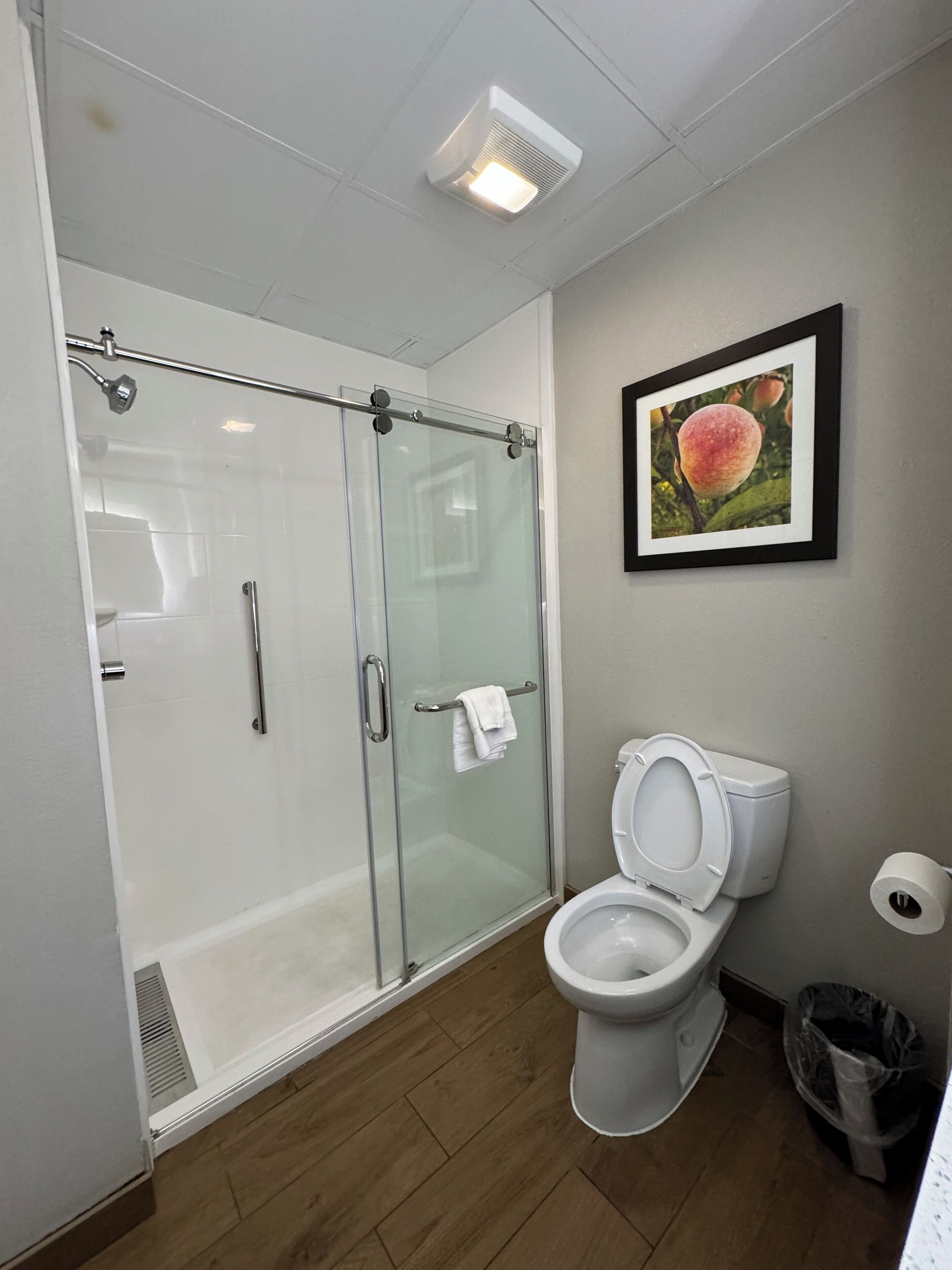 studio suite, 2 queen beds, non smoking | bathroom | combined shower/bathtub, free toiletries, hair dryer, towels