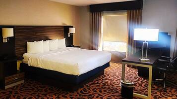 In-room safe, iron/ironing board, free WiFi, bed sheets