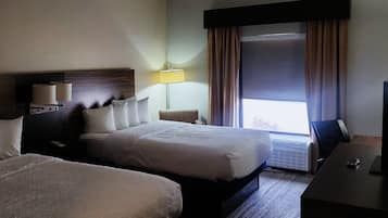 In-room safe, iron/ironing board, free WiFi, bed sheets