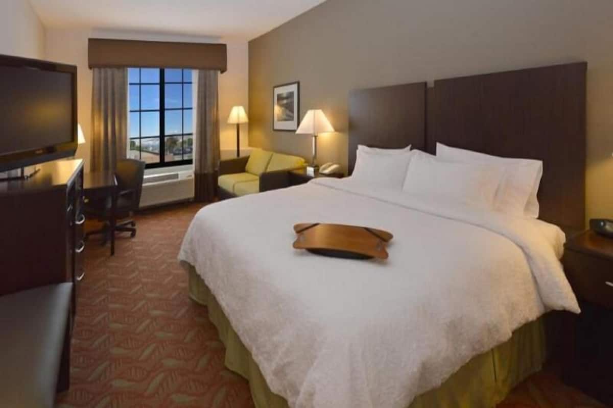 In-room safe, desk, blackout drapes, iron/ironing board