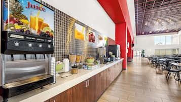 Gratis frukostbuffé varje dag