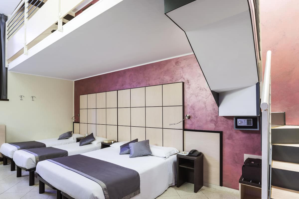 Ropa de cama de alta calidad, edredón y minibar