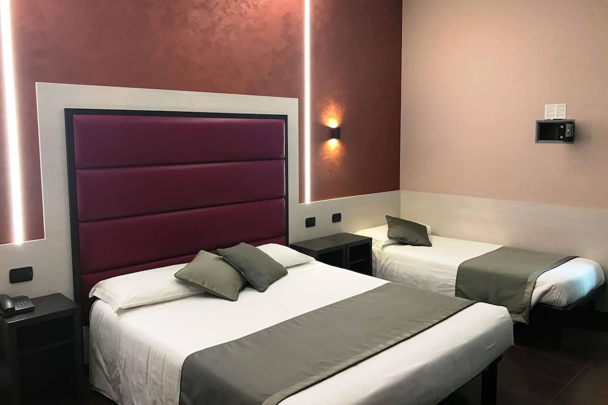 Triple Room, Multiple Beds | Premium bedding, down comforters, minibar, in-room safe
