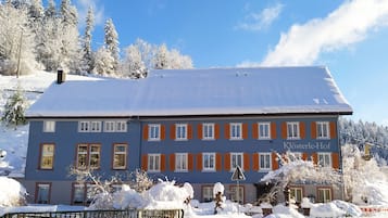 Fassade der Unterkunft