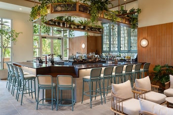 Lobby lounge, garden views, open daily at JW Marriott Orlando Grande Lakes