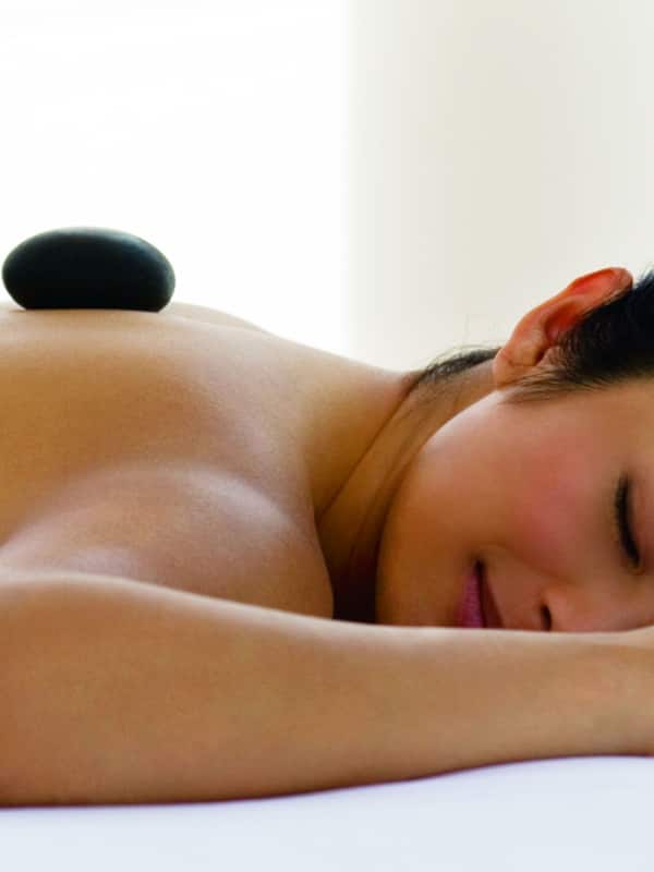 Steam room, body treatments, hot stone massages, deep-tissue massages