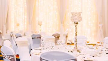 Área interna para casamento
