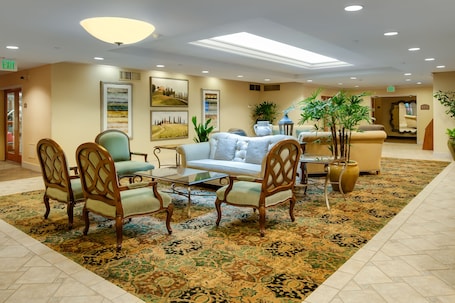Lobby sitting area. Mediterranean Inn