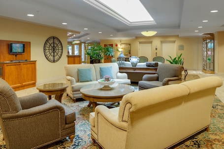 Lobby sitting area. Mediterranean Inn
