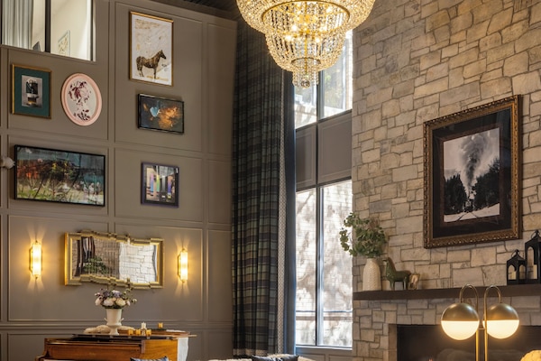 Sala de estar en el lobby